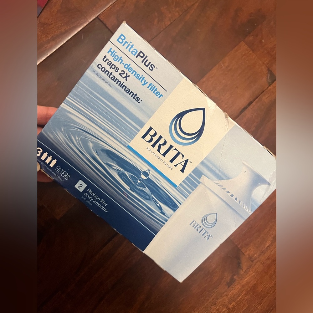 Genuine 3 Pack Brita Plus High Density Replacement Filters Cartridges BritaPlus